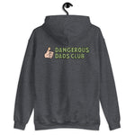 Dangerous Dads Club Hoodie - Green logo with light thumb