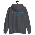 Dangerous Dads Club Hoodie - blue logo with dark thumb