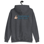 Dangerous Dads Club Hoodie - blue logo with light thumb