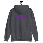 Dangerous Dads Club Hoodie - purple outline logo