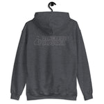 Dangerous Dads Club Hoodie - grey outline logo