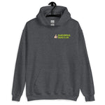 Dangerous Dads Club Hoodie - L.green logo with light thumb