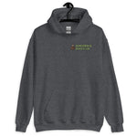 Dangerous Dads Club Hoodie - Green logo with dark thumb