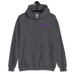 Dangerous Dads Club Hoodie - purple outline logo