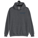 Dangerous Dads Club Hoodie - navy outline logo