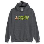 Dangerous Dads Club Hoodie - L.green logo - tan thumb