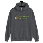 Dangerous Dads Club Hoodie - Green logo - tan thumb