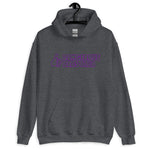 Dangerous Dads Club Hoodie - Purple outline logo