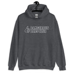 Dangerous Dads Club Hoodie - White outline logo