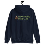 Dangerous Dads Club Hoodie - Green logo with dark thumb