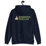 Dangerous Dads Club Hoodie - Green logo with light thumb