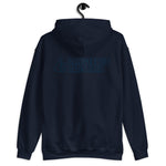 Dangerous Dads Club Hoodie - navy outline logo