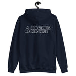 Dangerous Dads Club Hoodie - white outline logo