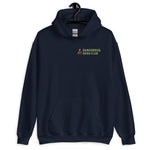 Dangerous Dads Club Hoodie - Green logo with dark thumb