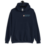 Dangerous Dads Club Hoodie - blue logo with light thumb
