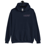 Dangerous Dads Club Hoodie - red-blue outline logo