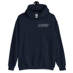 Dangerous Dads Club Hoodie - white outline logo