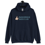 Dangerous Dads Club Hoodie - Blue logo - light thumb