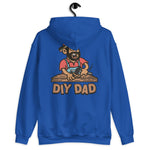 DIY Black Hair Tan Skin Tone Glasses Beard Dad Hoodie