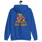 DIY Blond Hair Tan Skin Tone No-Glasses Stubble Dad Hoodie