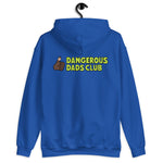 Dangerous Dads Club Hoodie - L.green logo with dark thumb