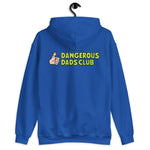 Dangerous Dads Club Hoodie - L.green logo with light thumb