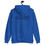 Dangerous Dads Club Hoodie - black outline logo