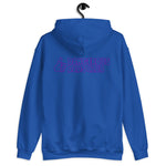 Dangerous Dads Club Hoodie - purple outline logo