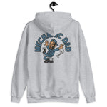 Mechanic Black Hair Tan Skin Tone Glasses Beard Dad Hoodie