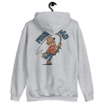 Fishing Blond Hair Tan Skin Tone No-Glasses Stubble Dad Hoodie