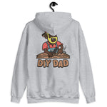 DIY Blond Hair Dark Skin Tone Glasses Beard Dad Hoodie