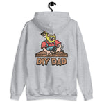 DIY Blond Hair Light Skin Tone Glasses Beard Dad Hoodie