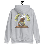 Cooking Brown Hair Tan Skin Tone Glasses Beard Dad Hoodie