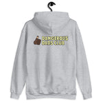 Dangerous Dads Club Hoodie - yellow logo with dark thumb