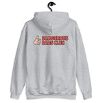 Dangerous Dads Club Hoodie - red logo with light thumb