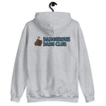 Dangerous Dads Club Hoodie - blue logo with dark thumb