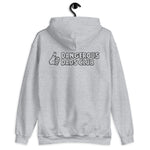 Dangerous Dads Club Hoodie - black outline logo