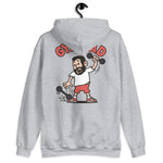 Gym Black Hair Light Skin Tone No-Glasses Short Beard Dad Hoodie