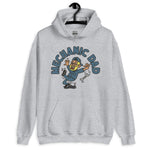 Mechanic Blond Hair Tan Skin Tone Glasses Beard Dad Hoodie