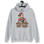 DIY Black Hair Light Skin Tone No-Glasses Stubble Dad Hoodie