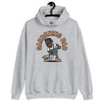 Gardening Black Hair Dark Skin Tone Glasses Medium Moustache Dad Hoodie