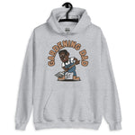 Gardening Black Hair Dark Skin Tone Glasses Medium Moustache & Chin Beard Dad Hoodie