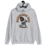 Gardening Black Hair Dark Skin Tone No-Glasses Long Beard Dad Hoodie