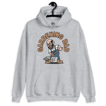 Gardening Black Hair Light Skin Tone Glasses Bald Beard Dad Hoodie