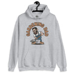 Gardening Black Hair Light Skin Tone Glasses Short Beard Dad Hoodie