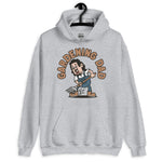 Gardening Black Hair Light Skin Tone No-Glasses Long Moustache & Chin Beard Dad Hoodie