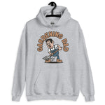 Gardening Black Hair Light Skin Tone No-Glasses Medium Moustache Dad Hoodie