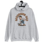 Gardening Black Hair Light Skin Tone No-Glasses Short Stubble Dad Hoodie