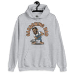 Gardening Black Hair Tan Skin Tone Glasses Medium Beard Dad Hoodie