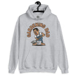 Gardening Black Hair Tan Skin Tone No-Glasses Short Moustache Dad Hoodie